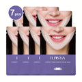 V-Line Face Mask 7 Pieces Hydrogel Chin Lifting & Jawline Contouring – Collagen, Hyaluronic Acid & Coffee Extract Firming Tig