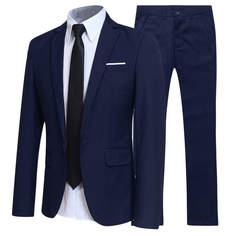 Two-piece Suit For Men, British Gentleman Hairstylist