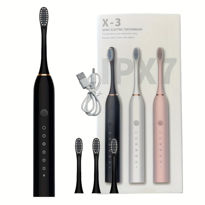 Electric Toothbrush with Six Brushing Modes, Two-Minute Timer, USB Charging and Three Color Options — image 13