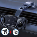 Dual-Coil Wireless Charging Car Mount with 15W Label, Fold-Screen Support and Three Configurations — image 22