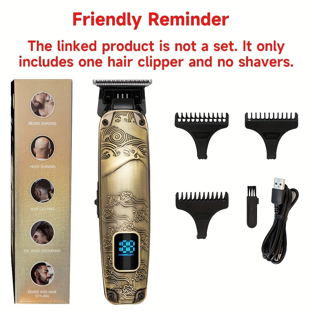 Cordless Electric Foil Shaver Grooming Kit for Men with Barber Shears Beard Mustache Trimmer Bald Head Razor Haircutting Set 