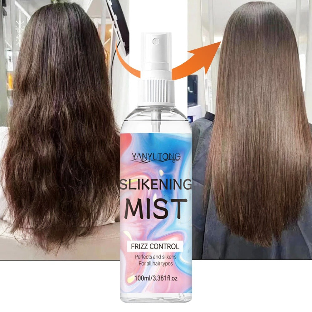 Perfumed Hair Mist Smoothing Spray 100ml – Heat Protection, Anti-Frizz, Moisturizing & Detangling Leave-In Formula | Long-Las