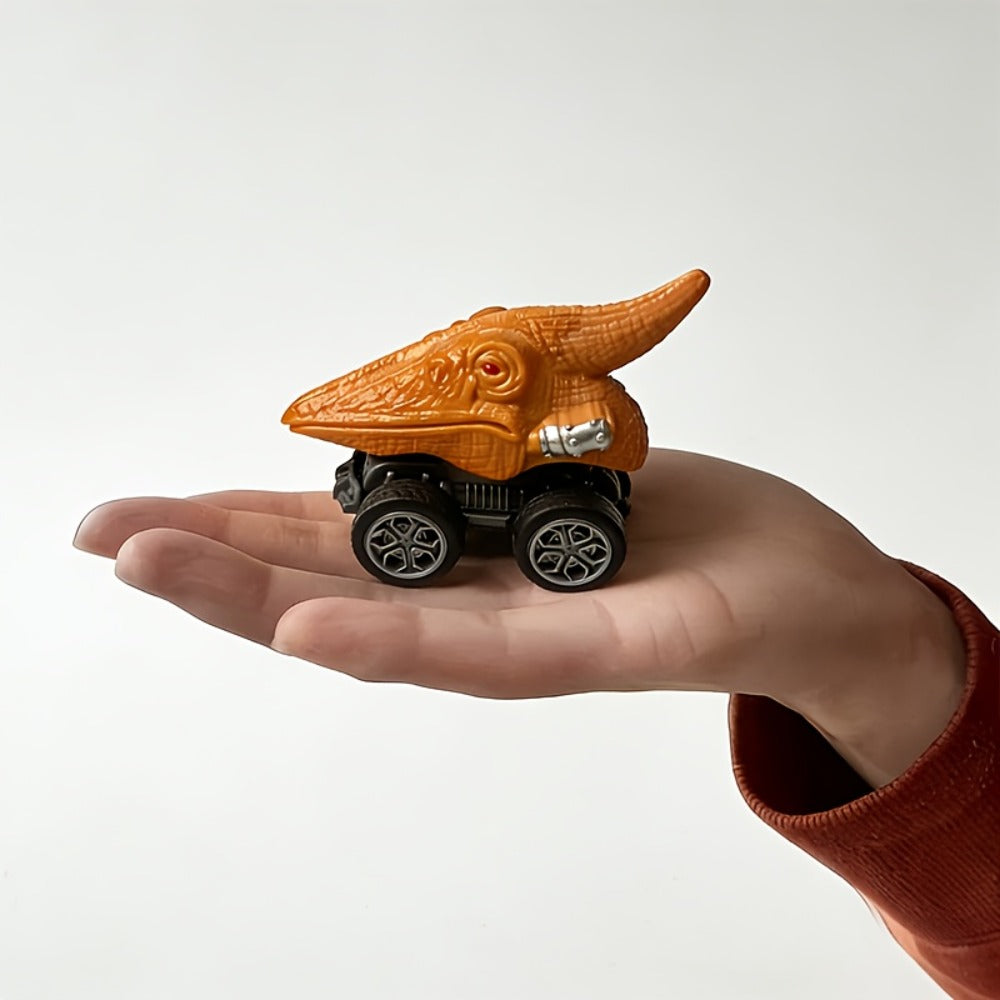 T-Rex Dinosaur Carrier Truck Playset with Mini Cars, Figures and Standard or Upgraded Package Options — image 10