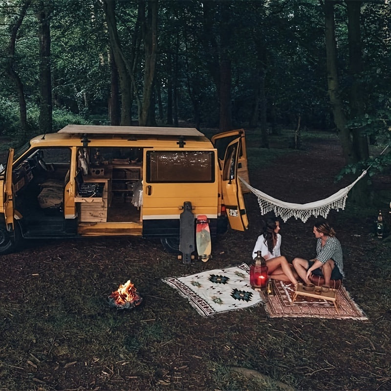 Picnic Blanket Bohemian | Camping Mat Tablecloth Sofa Blanket Indoor Outdoor Universal Carpet — image 16