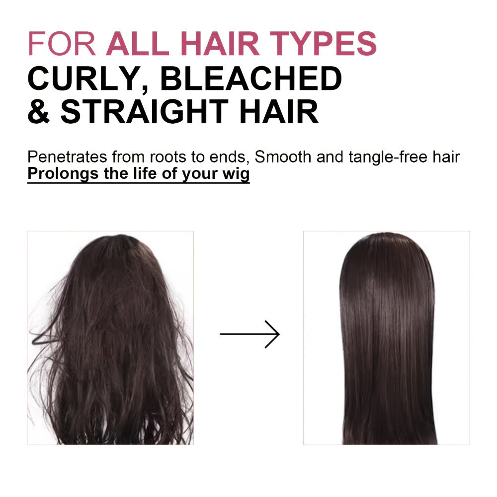 Wig Conditioner Spray with Argan Oil & Vitamin E Leave-In - Sillkva Care for Synthetic & Human Hair Wigs — image 11
