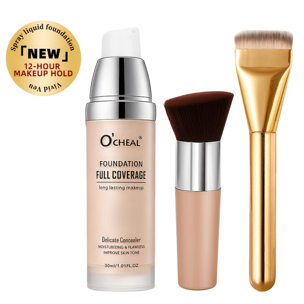 Air Cushion Foundation 2.0 Full Coverage Matte Finish Moisturizing Lightweight Buildable Liquid Foundation — image 2