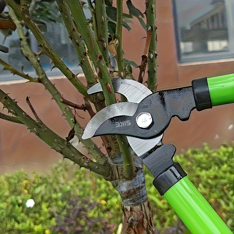Long-Handle Bypass Loppers in Red or Green with Black Foam Grips and H or L Checkout Options — image 7