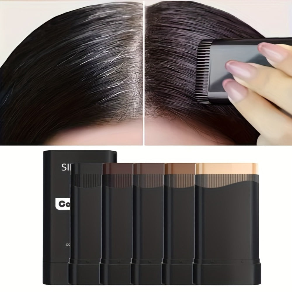 Gray Root Touch-Up Color Concealer Comb for Hair & Beard, Fine Teeth Applicator, 5 Shades, Precise Coverage 0.7oz Each — imag