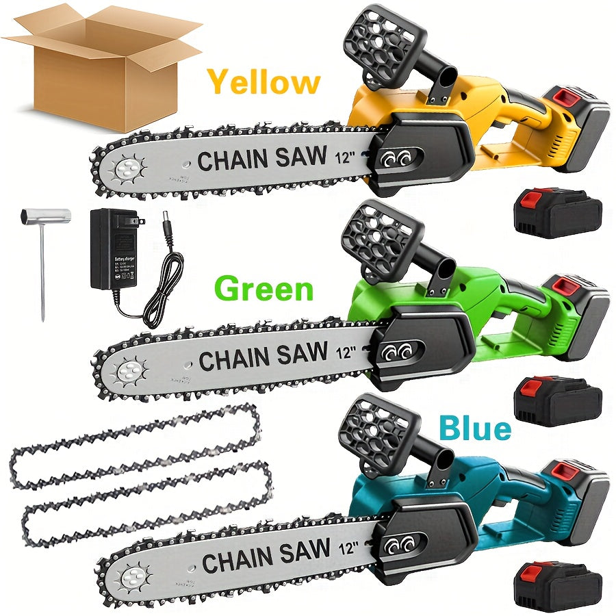 Cordless Chainsaw Brushless Battery for Garden, Patio and Yard Use, with the Listed Configuration — image 3
