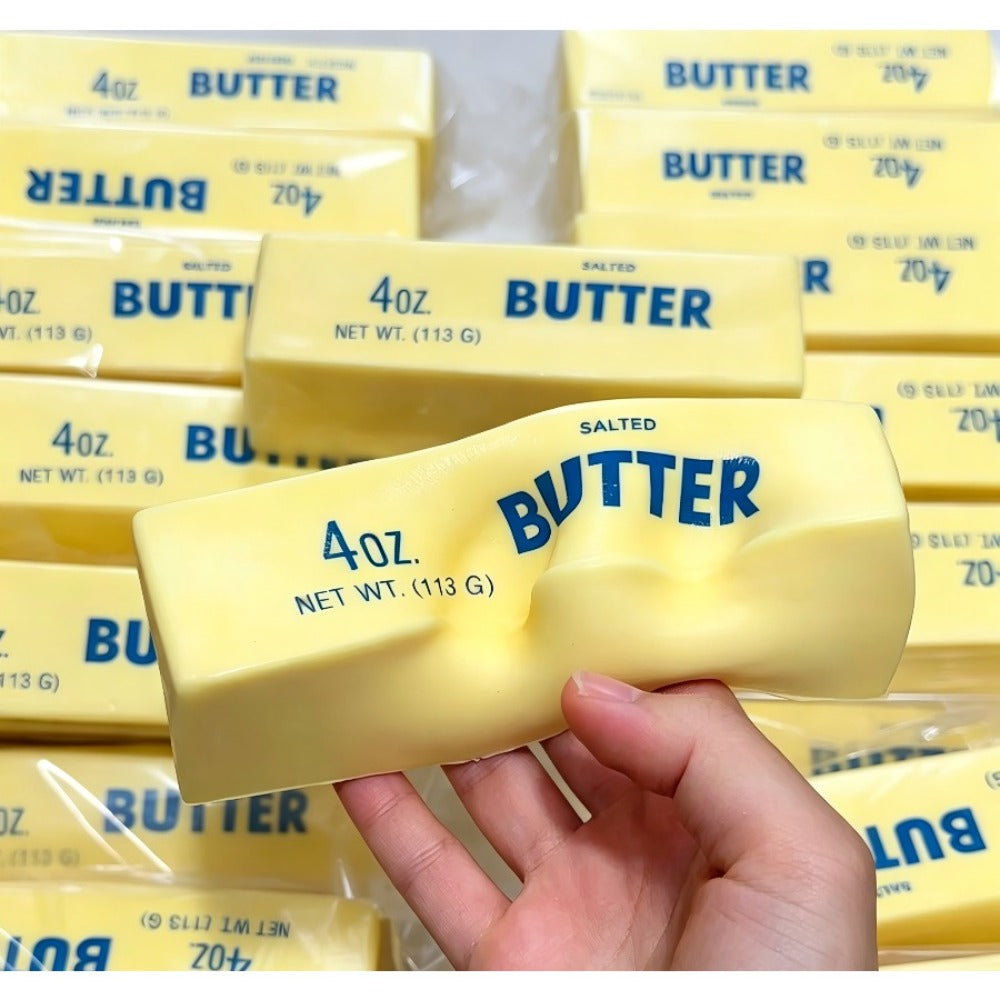Butter Squishy Toys 10-Pack, Super Slow Rising Butter Stick Squishies, Realistic Food Fidget Toys for Stress — image 4
