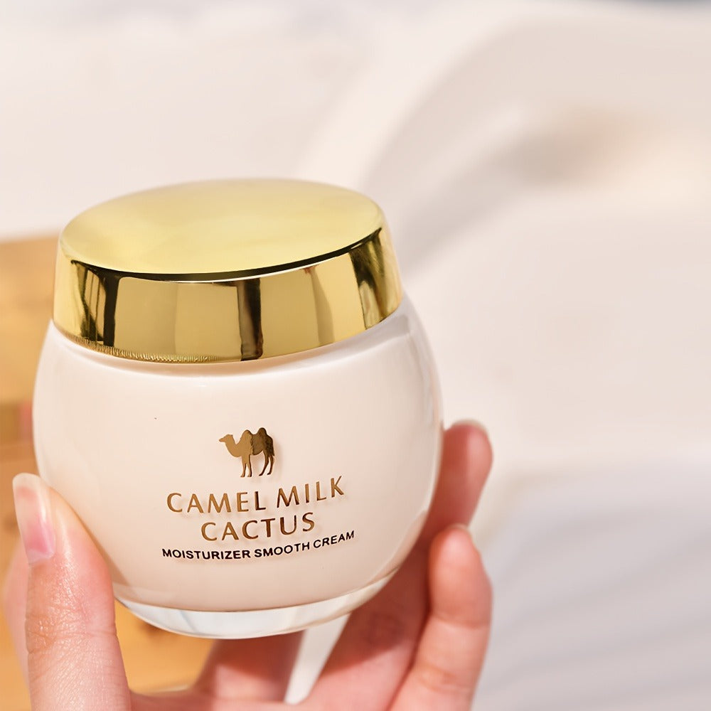 Retinol Night Cream with Niacinamide, Vitamin E & Camel Milk – Anti-Aging Firming & Brightening Overnight Face Cream, Reduces