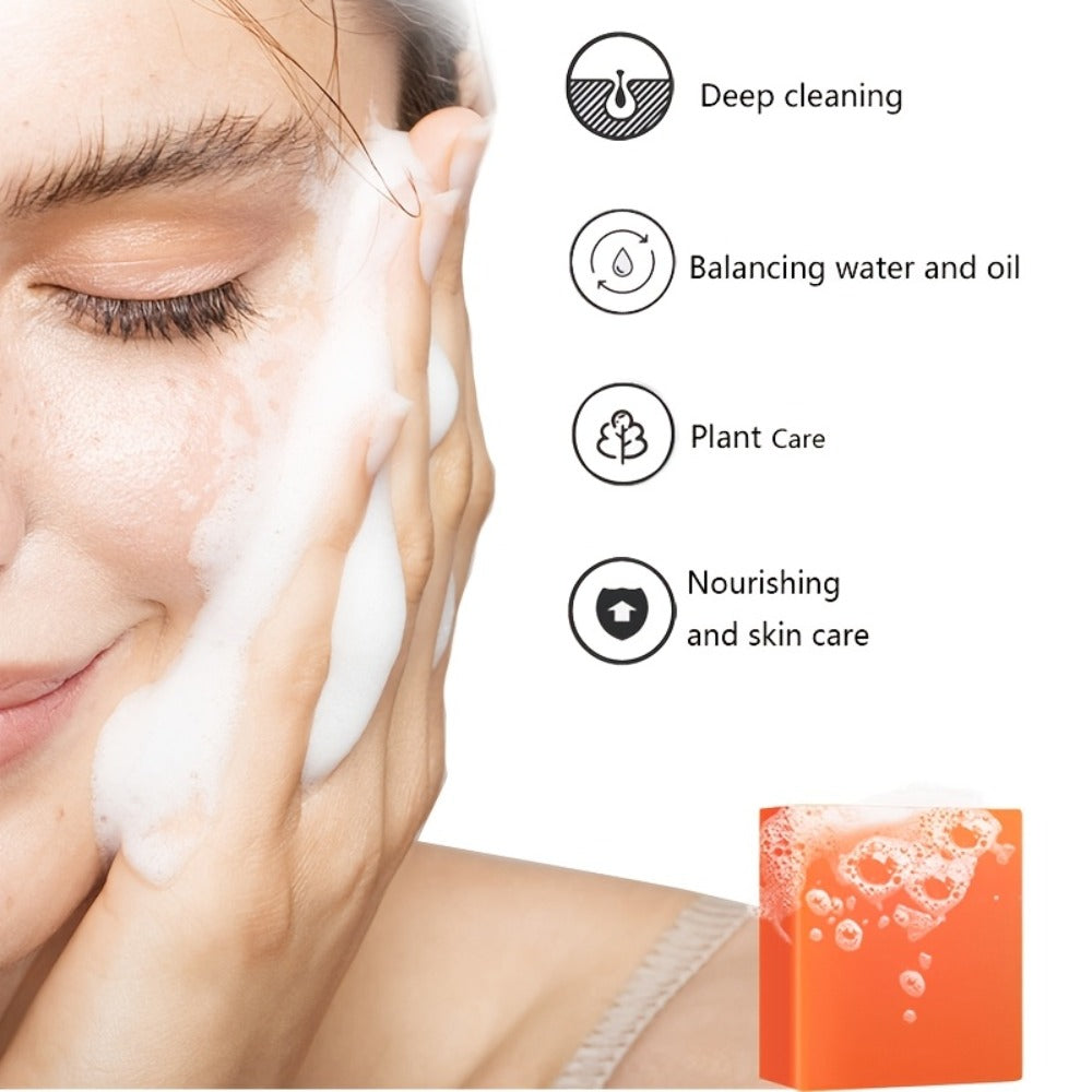 Kojic Acid Brightening Bar Soap 6-Pack – Rose Extract & Glycerin Formula for Dark Spots, Oil Control & Even Skin Tone | Moist