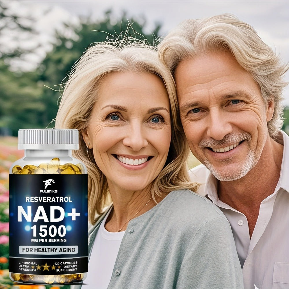 NAD+ Supplement Capsules with Resveratrol, Cellular Energy, & Daily Vitality Support for Women & Men — image 12
