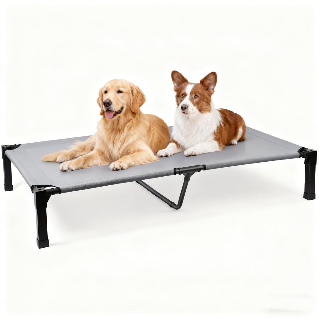 Elevated Mesh Dog Cot Bed with Folding-Leg Frame, Seven Colors and Four Labeled Sizes from 35 to 60 Inches — image 15