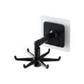 360 Degrees Rotated Kitchen Hooks Self Adhesive 6 Hooks Home Wall Door Hook Handbag Clothes Ties Bag Hanger Hanging Rack - V.I.P Digital Presence