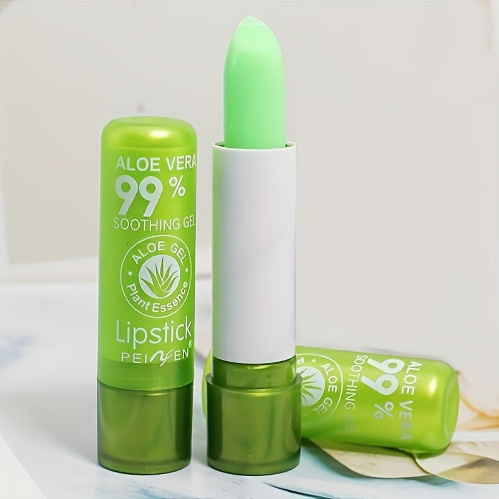 Lip Balm 6-Pack Green-to-Pink Color-Changing Sticks with Sheer Tint and Green Tube Packaging — image 6