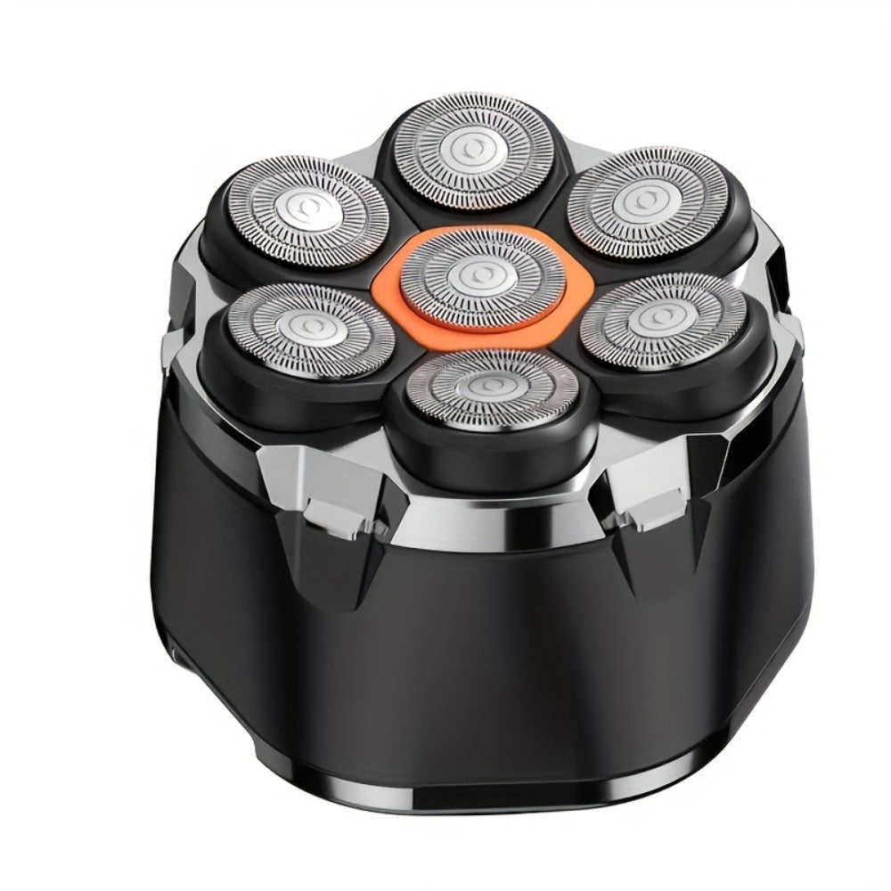 Palm-Size Multi-Rotary Electric Shaver with Display in 5D, 7D and Type A Checkout Styles Pictured — image 12