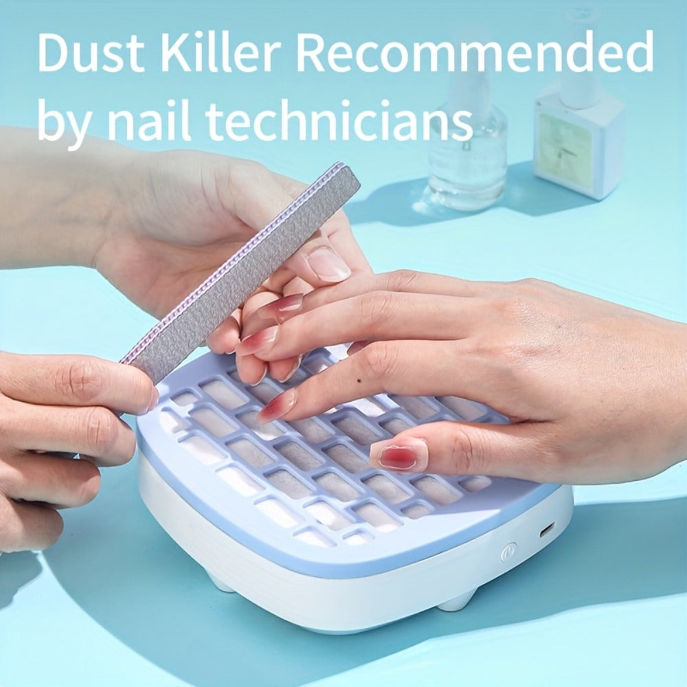 Nail Dust Collector Mini USB Electric Vacuum Cleaner with 10 Filter Pads & Strong Suction, Portable Nail — image 15