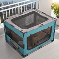 Plastic Pet Whelping Box & Indoor Playpen for Cats, Dogs, Kittens & Puppies, Assembleable, Ventilated — image 1