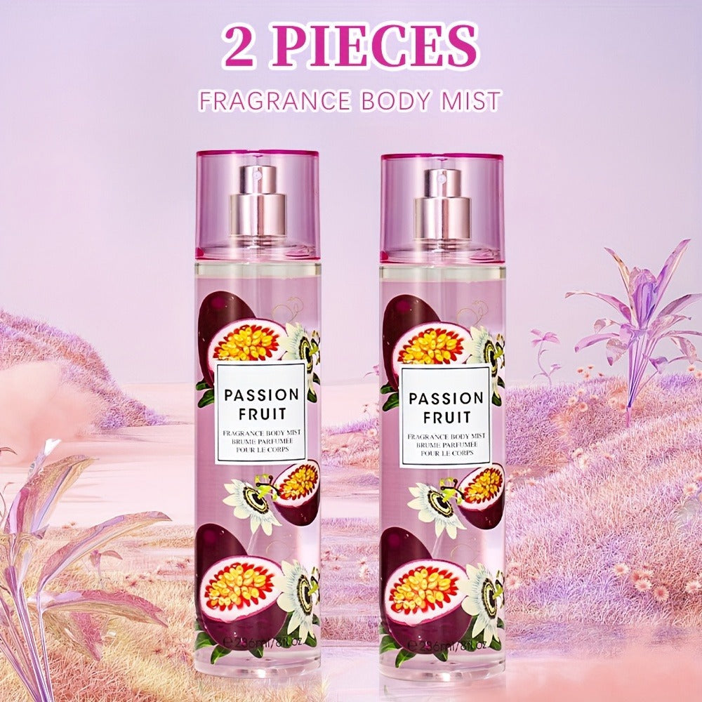 Two-Piece Fruit Scent Body Mist Set, 8 fl oz / 236ml Bottles in Nine Exact Matching Scent Options — image 9