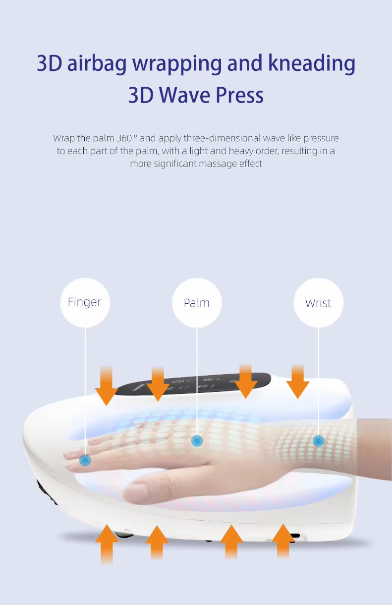 Portable Timing Multifunctional Hand Massager