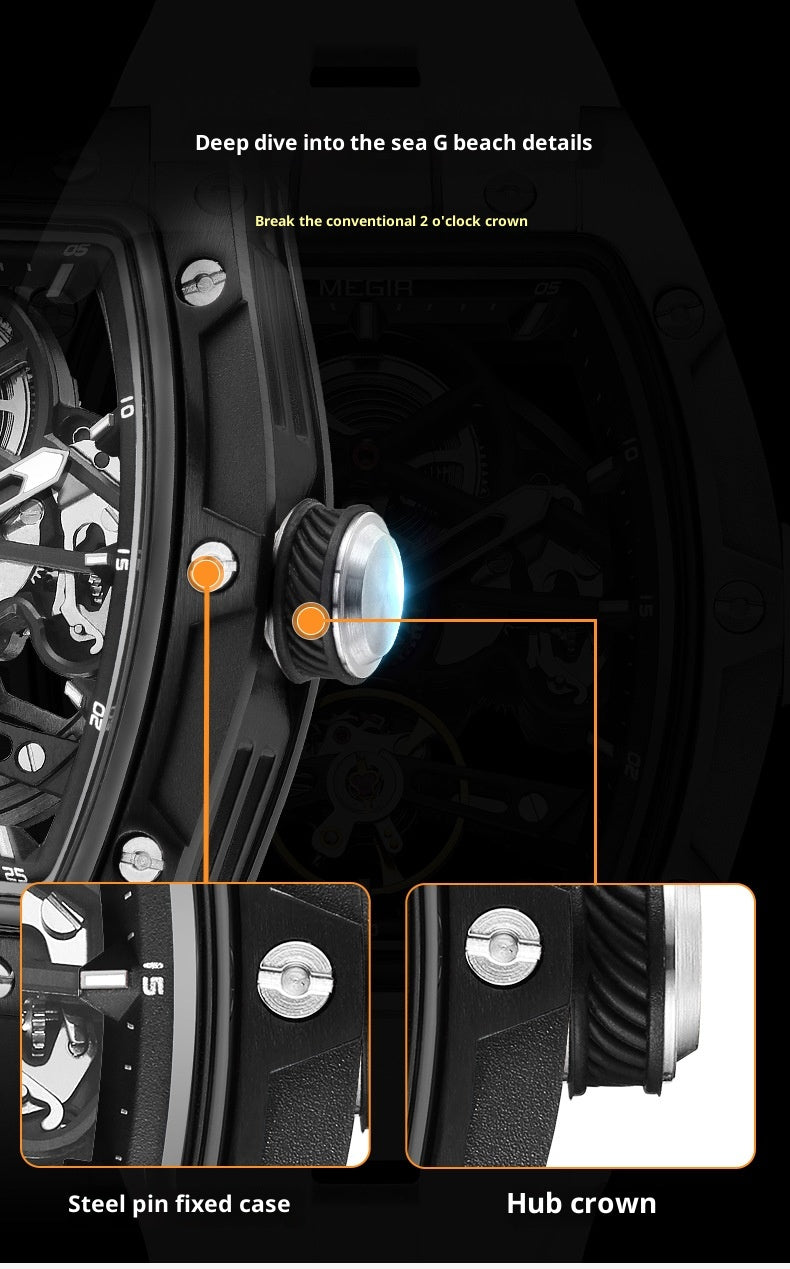 Men's Mechanical Watch Hollow Watch