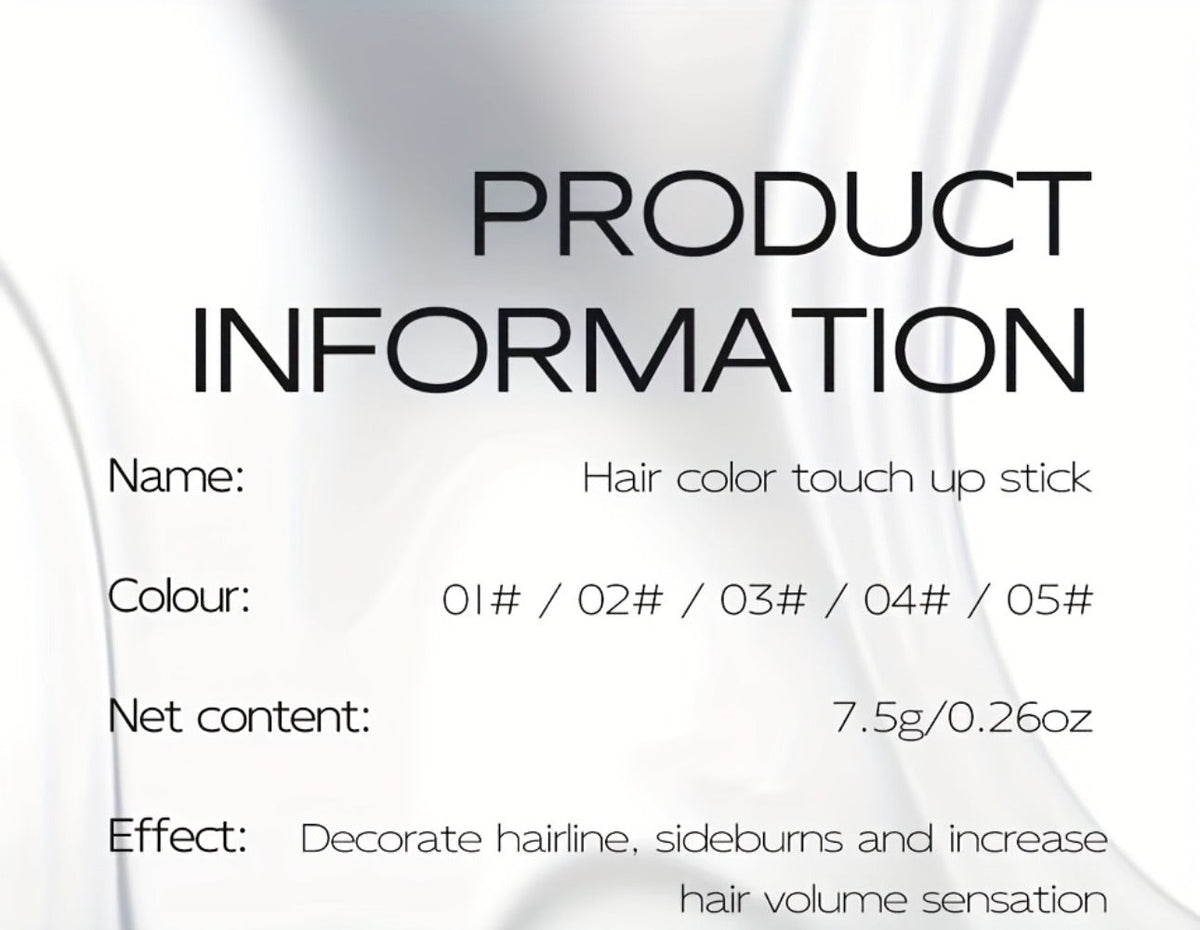 Root Touch-Up Hair Color Pen with Brush Applicator, Instant Gray & White Hair Coverage, Plant Squalane Nourishing Formula — i