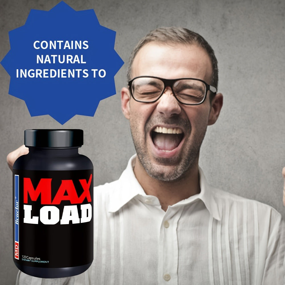 Men's Health Supplement Capsules, 120 Count in One Bottle with 1210 mg Blend Printed on the Label — image 5