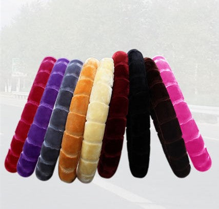 Loop velvet winter length three-dimensional plush warm grip