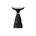 LED Neck Massager 7-Color Light Therapy Vibrating Face & Neck Device, USB Rechargeable Portable Electric Facial Massage Tool 
