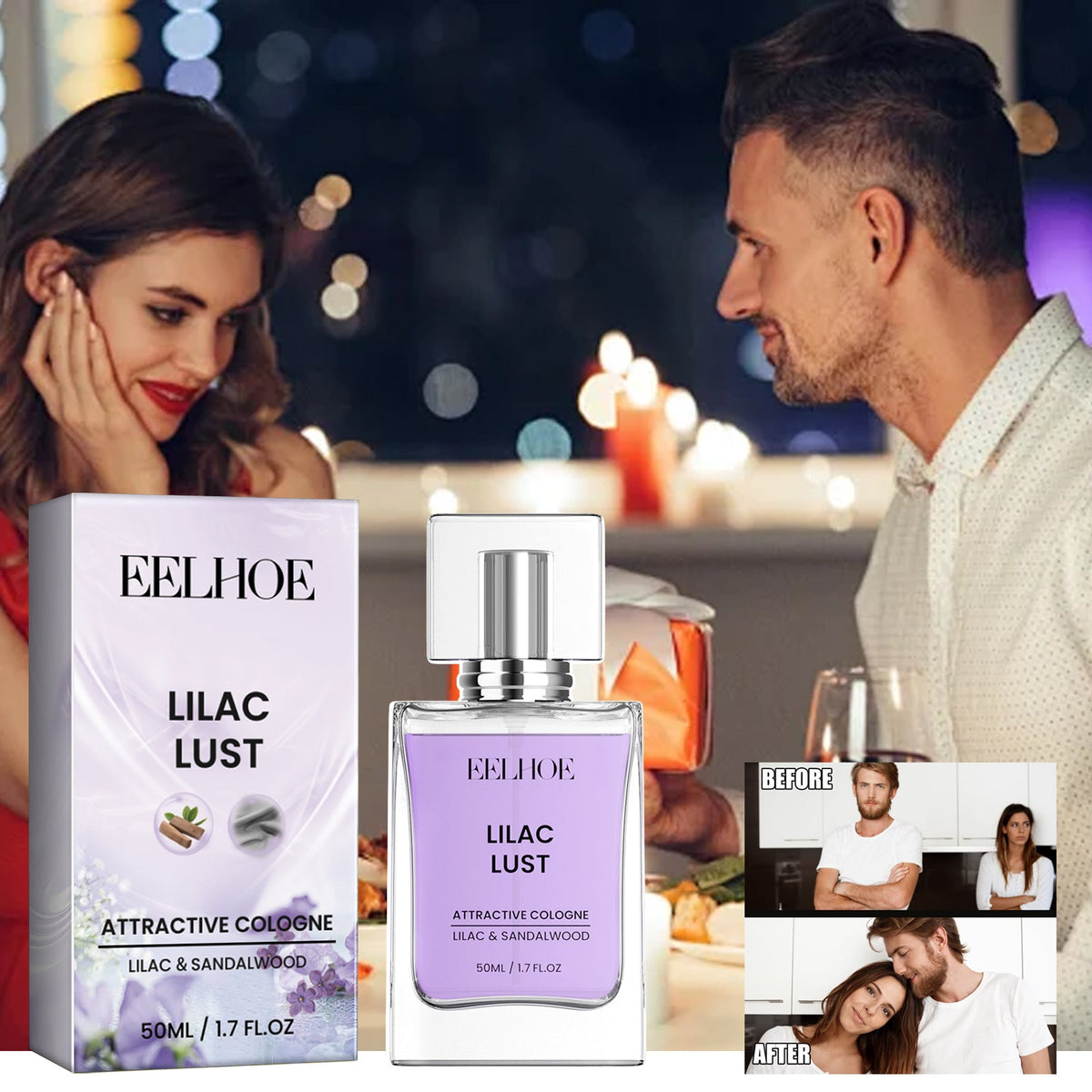 Lovers' Date Fragrance Natural And Fresh Perfume