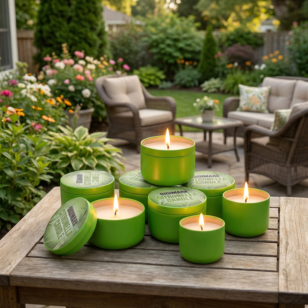 Citronella Candles Outdoor 6 Pack - 1.7 Oz Each, Burn Time, Infused with Citronella Essential Oil for Patio — image 5