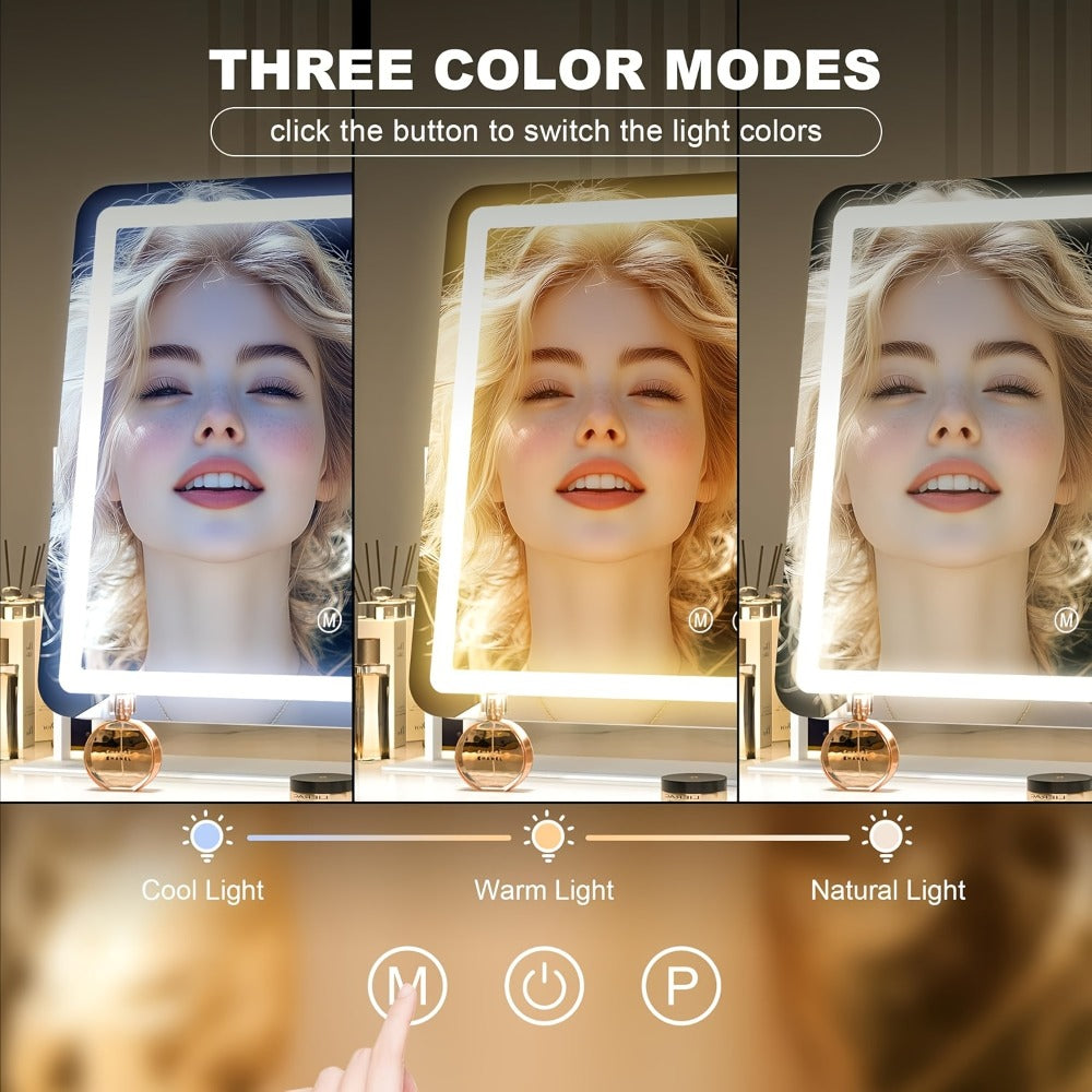 Vanity Mirror with Lights and 5X Magnifying Spotlight, for Makeup, Travel and Everyday Vanity Use — image 8
