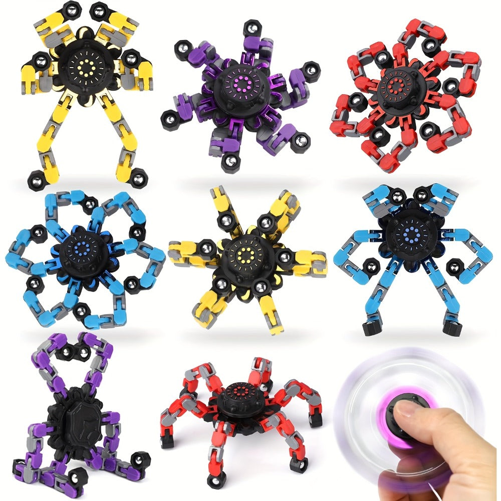 Robot Fidget Spinner Set with 10- or 15-Piece Standard and Luminous Checkout Configurations — image 2
