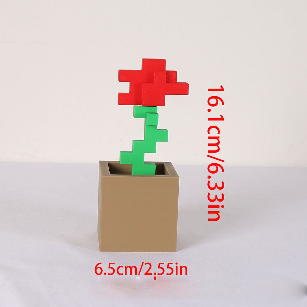 Miniature floral building blocks are suitable for home decoration - V.I.P Digital Presence