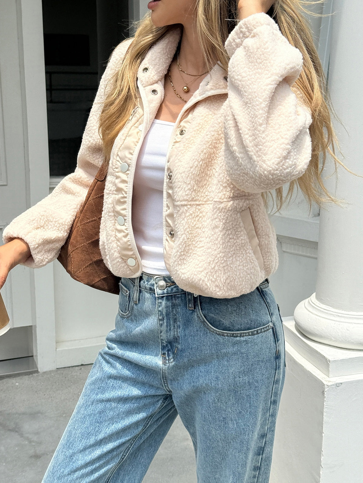 Y2g Hot Girl Style Long-sleeved Jacket Small Coat For Women