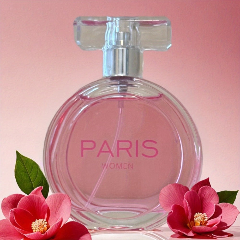 Perfume Paris-Inspired Eau de Parfum for Women 100ml in Pink Rose-Cap Bottle & Gift Box for Daily Wear — image 3