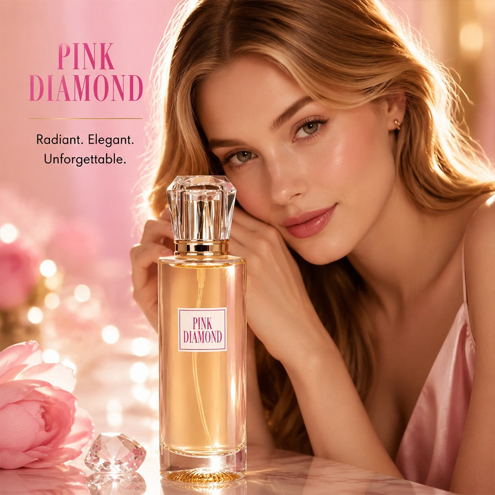 Pink Diamond Eau de Parfum Spray, 3.4 fl oz Bottle with Aldehyde, Lily and Orange Scent Notes — image 7
