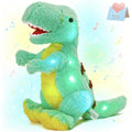Plush Toy Light-Up Tyrannosaurus Rex with Music or No-Music choices Choices and Soft Fabric — image 1