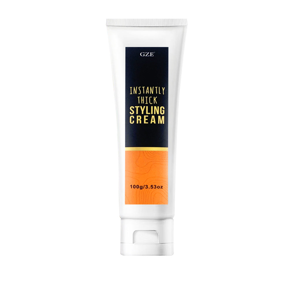 GIZE 100g Hair Styling Cream in Black-and-White Squeeze Tube for Hair Texture Styling Application — image 9