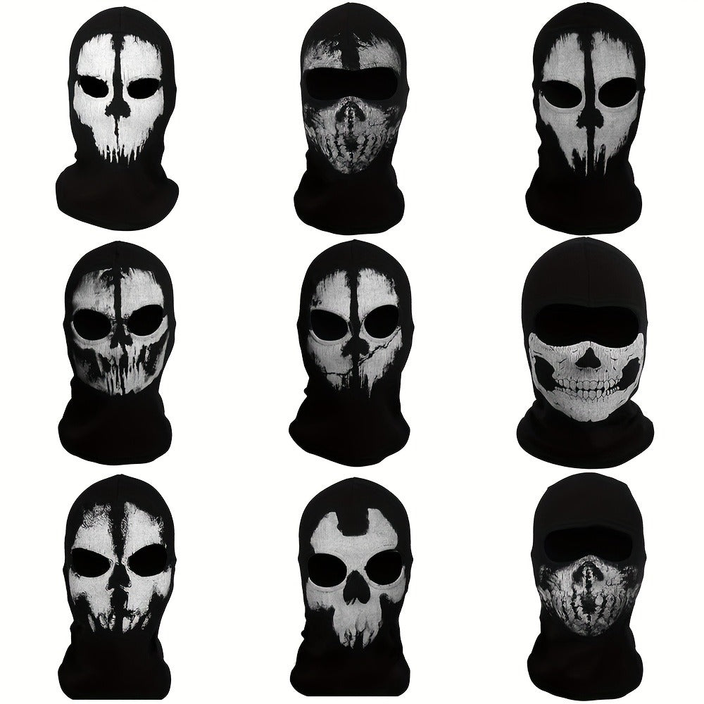 Balaclava Mask Windproof Cycling Face Mask for Men Women Outdoor Sun Protection Breathable Ski Mask Halloween Costume — image