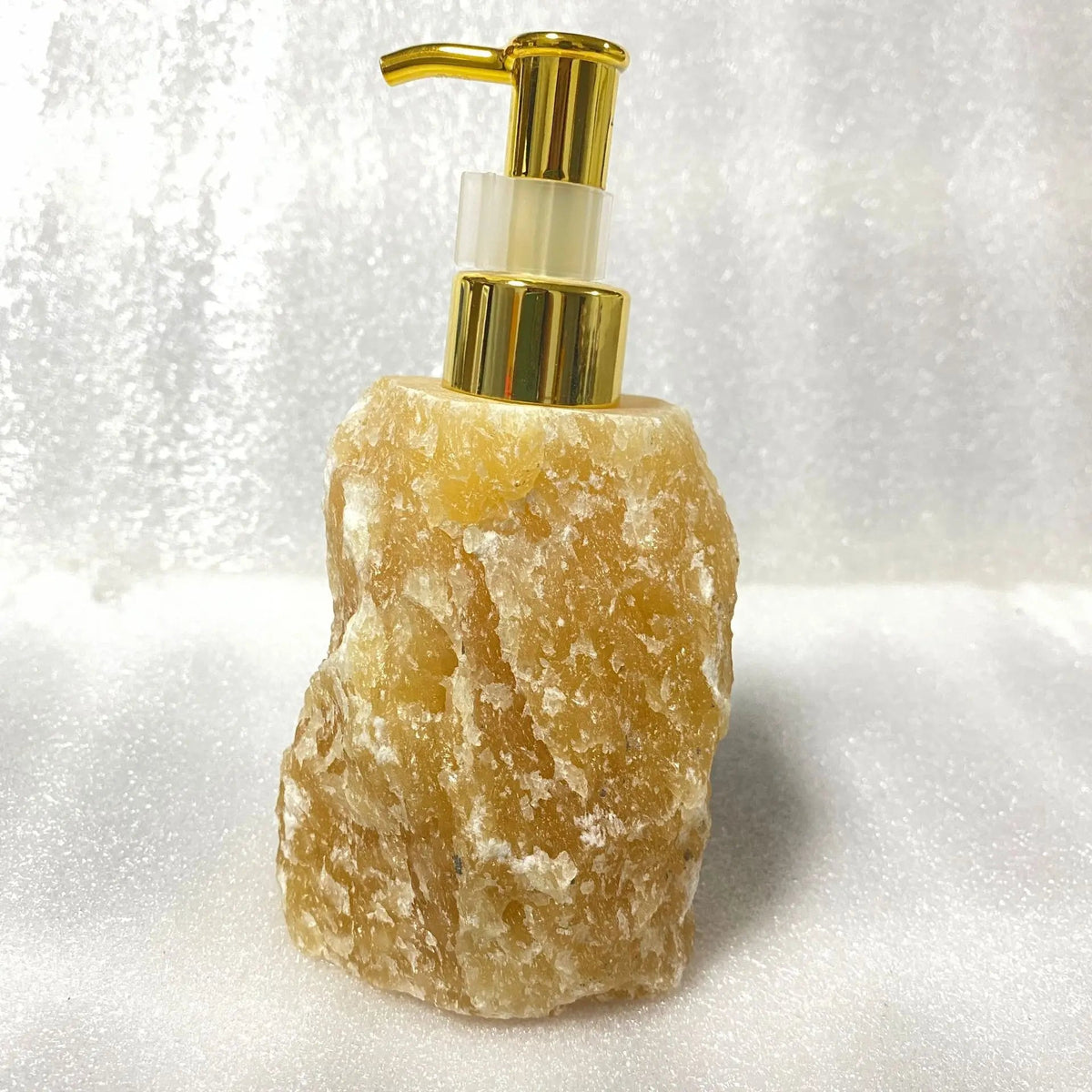 1 PCS Natural Pink Crystal Stone Press Bottle Dispenser 30ml Liquid Dispenser Shower Gel  Wash Light Luxury Bathroom Accessory - V.I.P Digital Presence