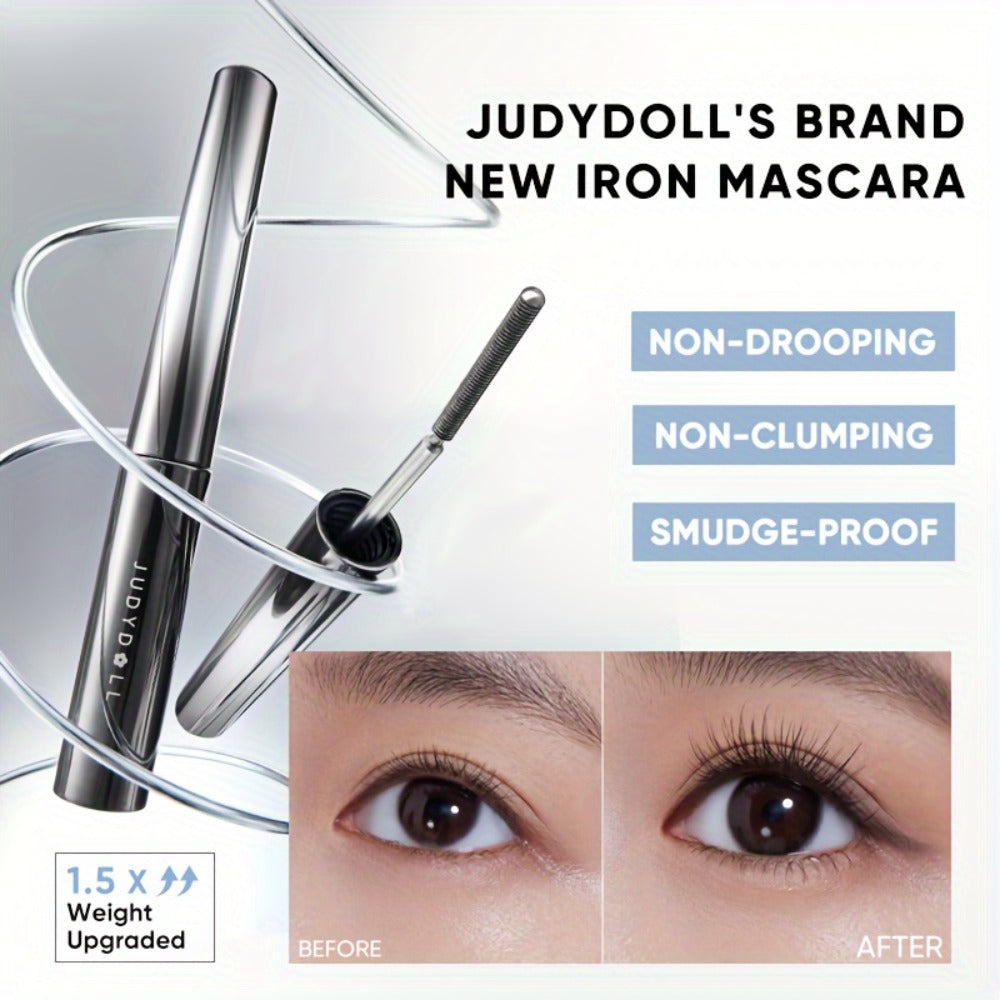JUDYDOLL Mascara in Black or Brown with Curling or Precision Metal Applicator Designs and Slim Gray Tubes — image 4