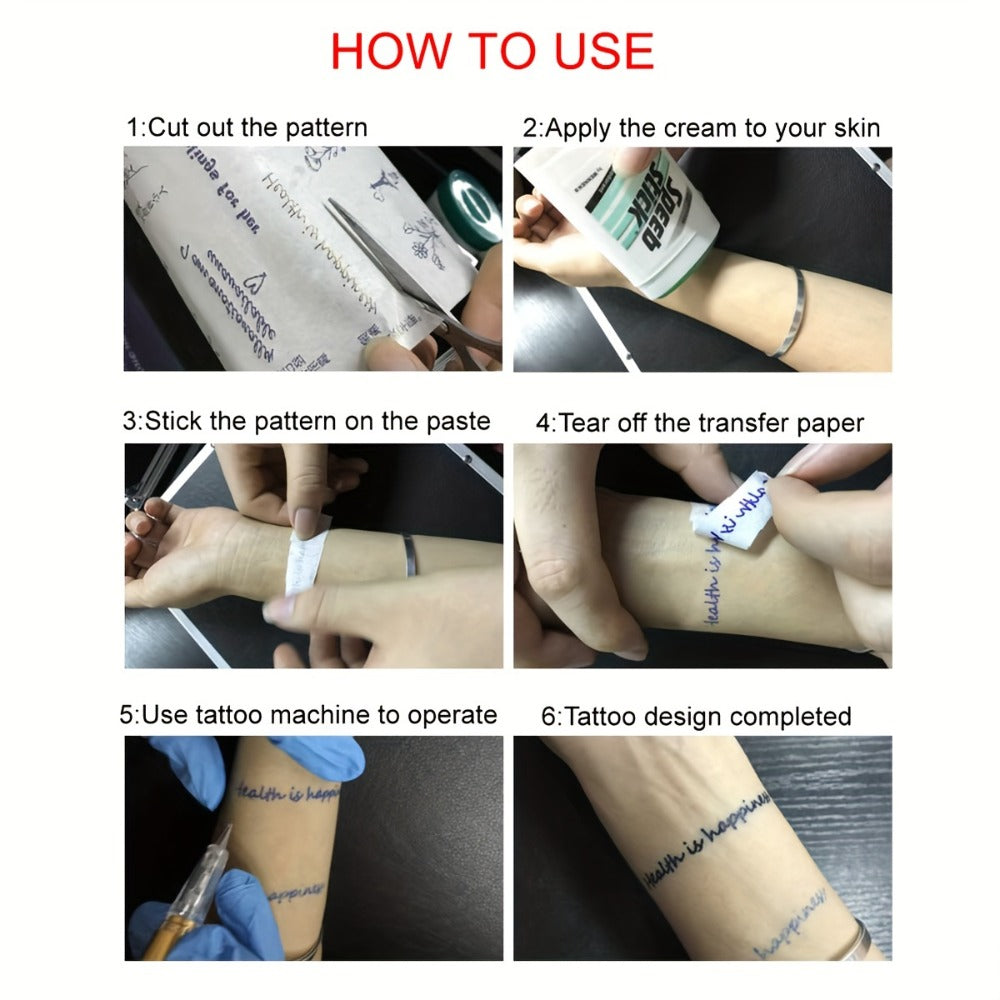 DIY Tattoo Kit for Beginners No Electricity No Drawing for Temporary Body Art, Festivals and Costumes — image 3