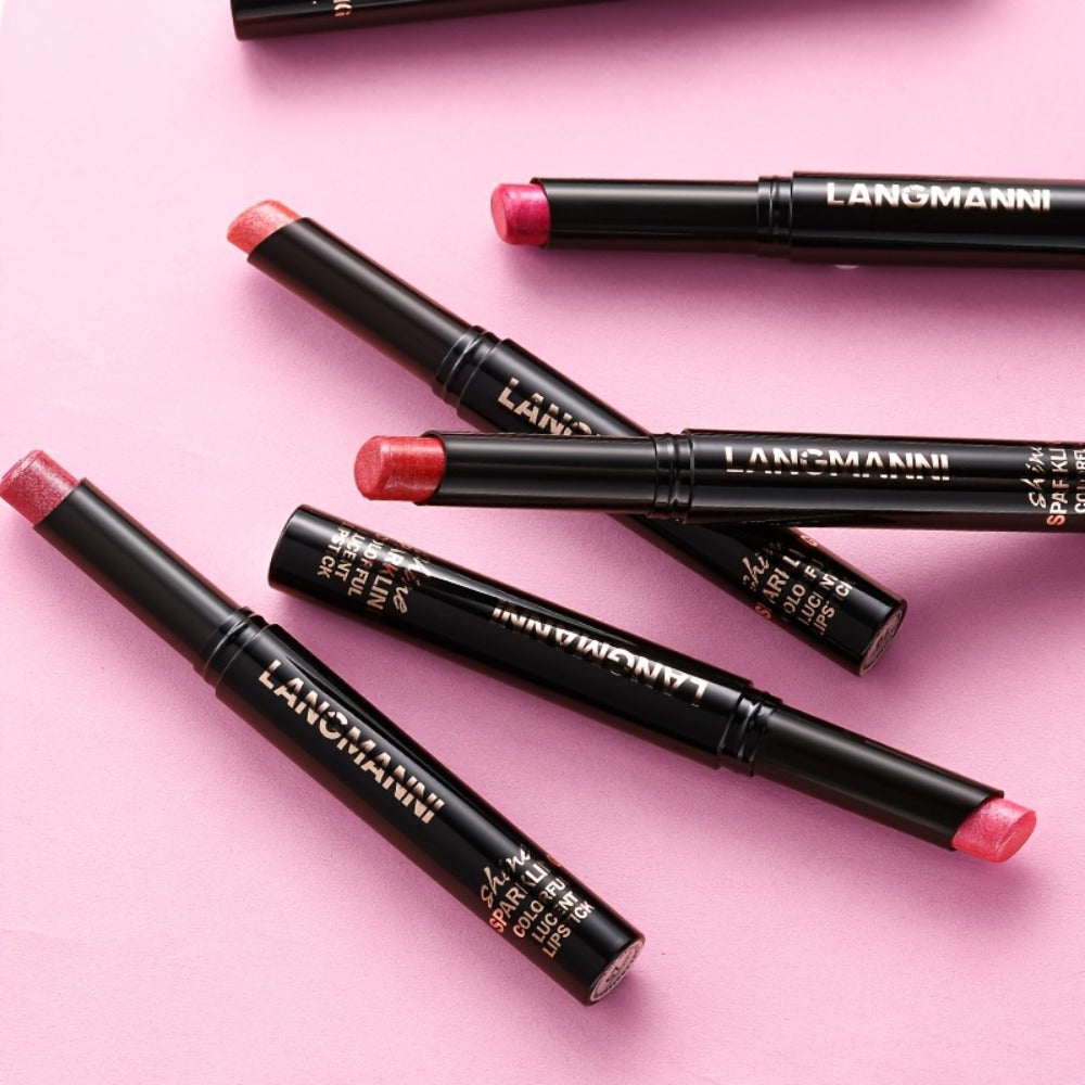Lipstick Set, LANCMANNI 5-Color Angled-Tip Shine Collection with Two numbered shade-group Options — image 5