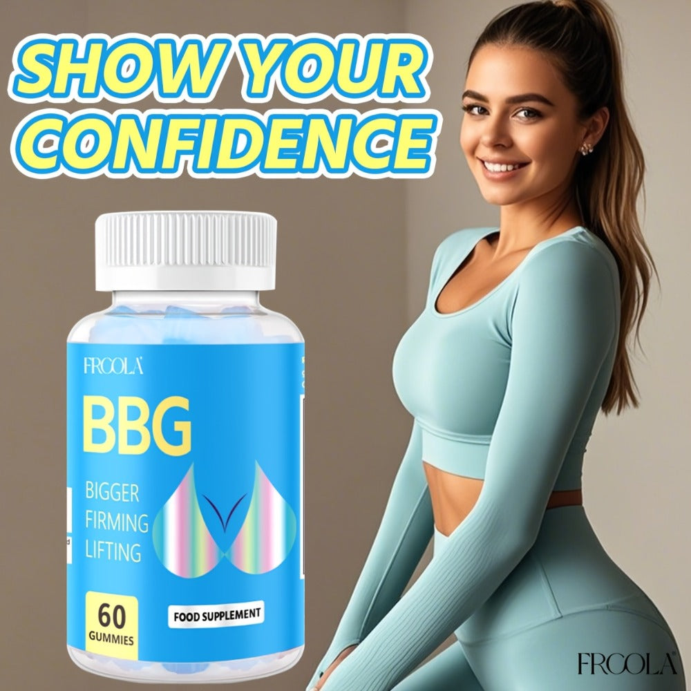 Women's BBL & BBG Herbal Gummies, Bum & Chest Enhancement Support Supplement for Women, Strawberry Flavor — image 8