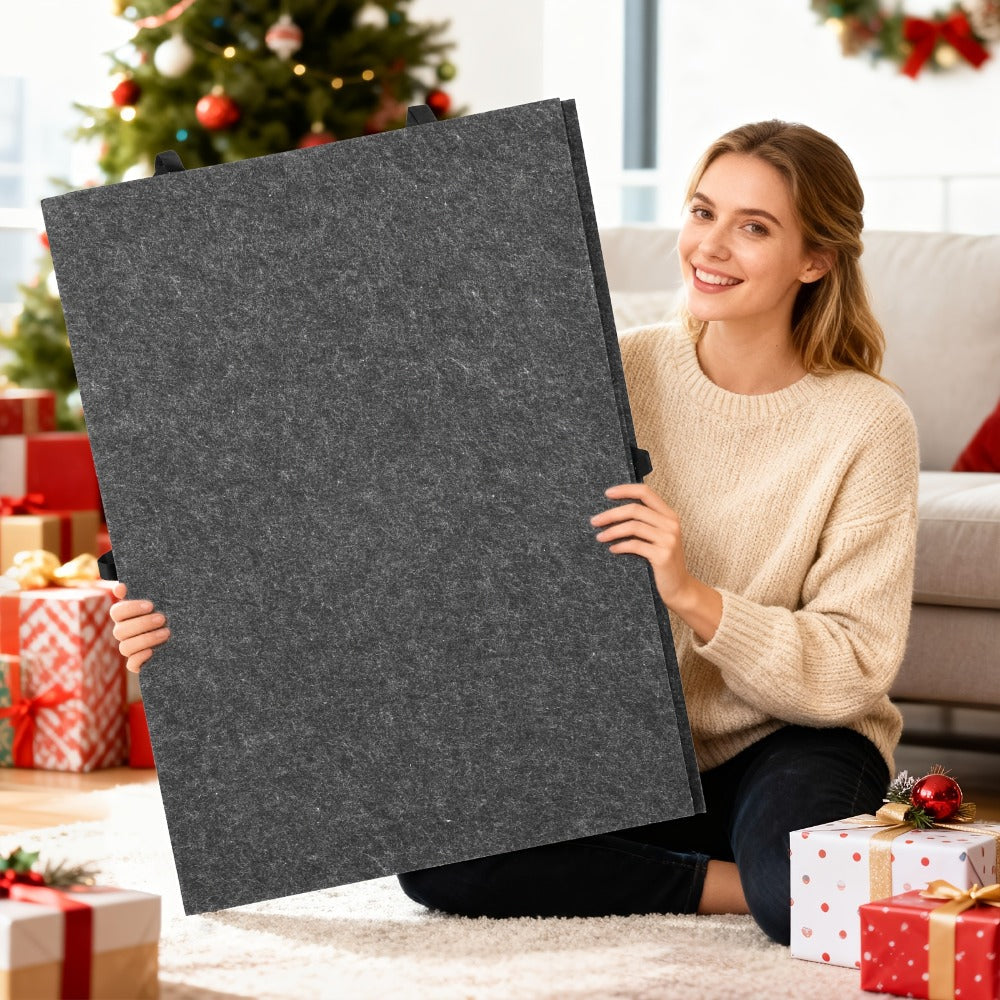 Puzzle Mat for 1000 and 1500 Piece Jigsaw Puzzles in an Extra Large Foldaway Felt Roll-Up Design — image 8