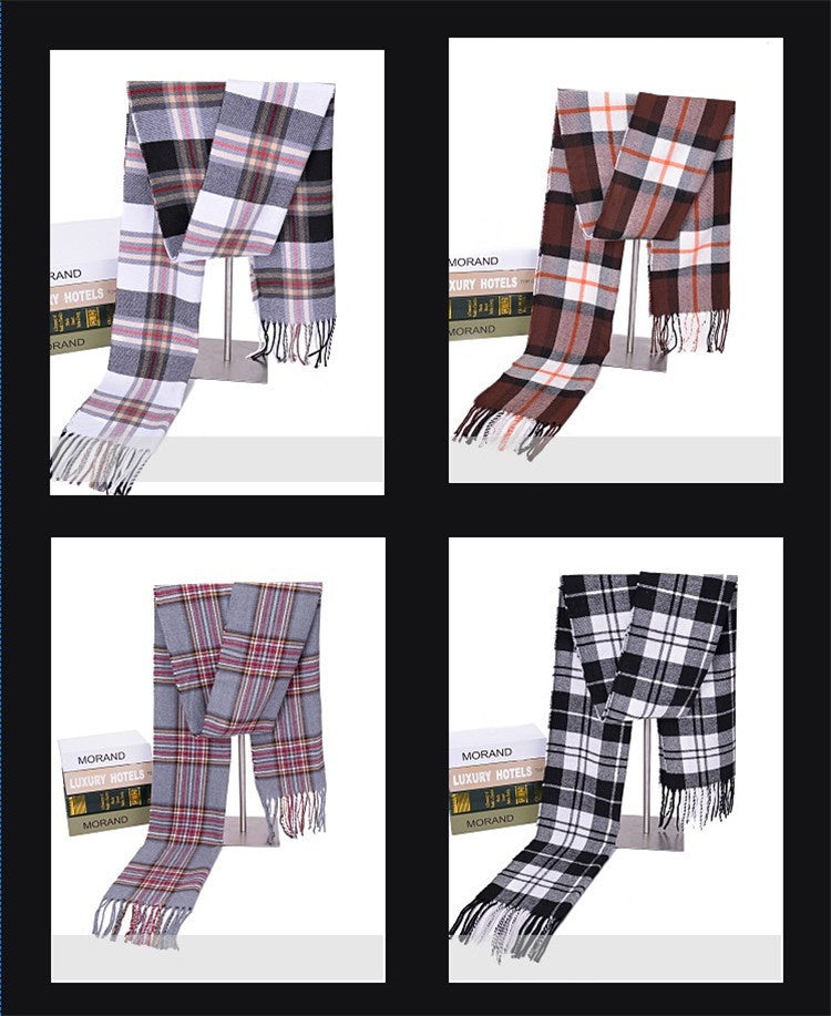 Winter Korean Style Student Versatile Trendy Young Men's Scarf