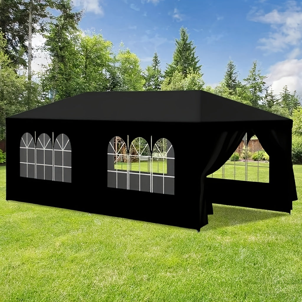 Party Tent 10x20 Outdoor Canopy Gazebo 6 Removable Sidewalls Wedding for Garden, Patio and Yard Use — image 1