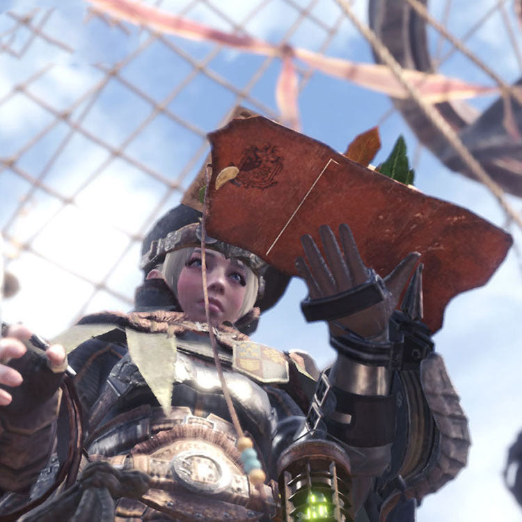 Hunter World Game Hunter Notes Animation Game Peripheral anime Hunting Notebook